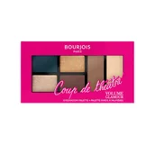 Cienie do powiek - BOURJOIS_Volume Glamour Eyeshadow Palette paleta cieni do powiek 02 Cheeky Look 8,4g - miniaturka - grafika 1
