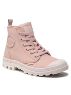 Buty trekkingowe damskie - Palladium Trapery Pampa Hi Zip Sl 97224-613-M Różowy - miniaturka - grafika 1