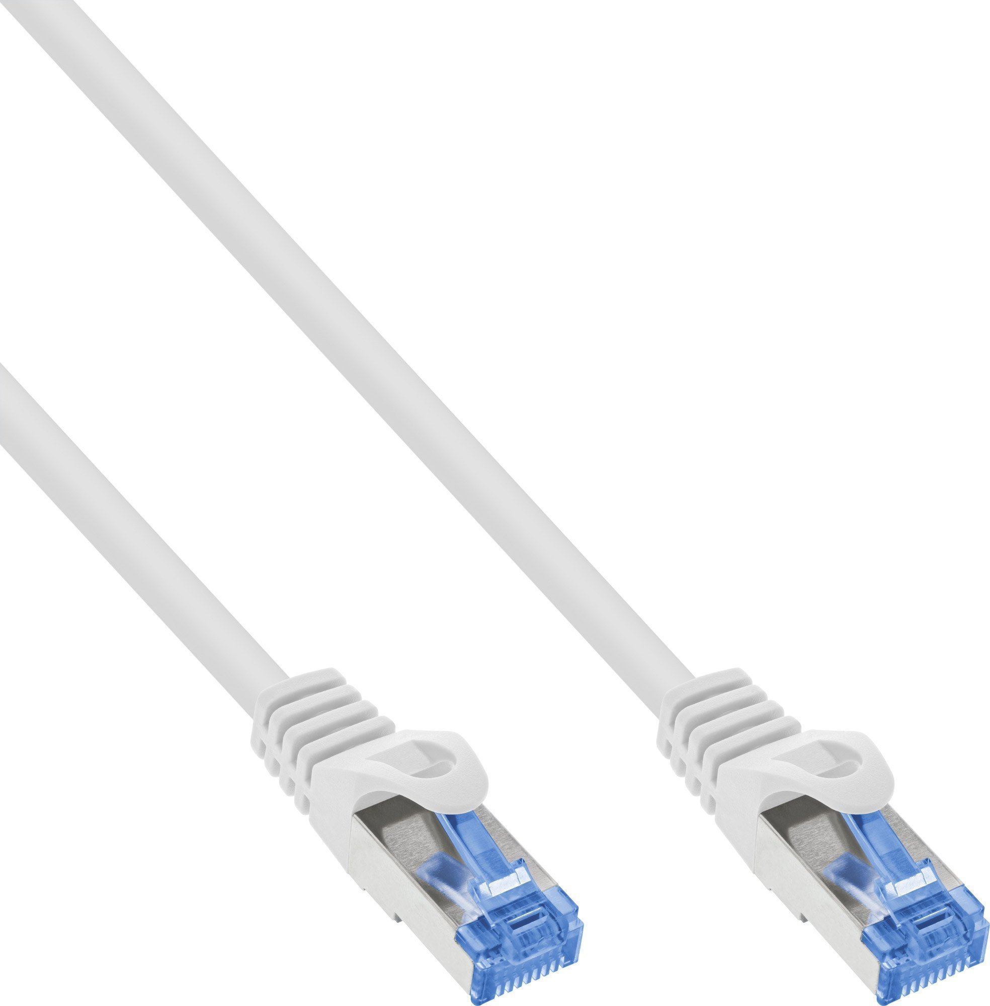 InLine InLine® Patch cable, Cat.6A, S/FTP, TPE flexible, white, 15m