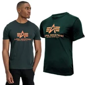 Odzież taktyczna i umundurowanie - Alpha Industries Basic 100501 353 - Ciemnozielona - miniaturka - grafika 1