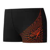 Kąpielówki dla chłopców - Bokserki pływackie dziecięce Speedo Medley Logo Aquashort - miniaturka - grafika 1