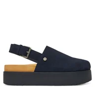 Sandały damskie - Sandały G-Star Raw FAIZA-118914 Granatowy - miniaturka - grafika 1