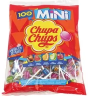 Gumy do żucia, lizaki, dropsy - Chupa Chups, mini lizaki o smaku owocowym, 100 x 6 g - miniaturka - grafika 1