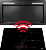 Zestawy AGD - FALMEC płyta indukcyjna 60 H2H + okap GRUPA SILNIKOWA PLUS 50 czarny 800 m3/h - miniaturka - grafika 1
