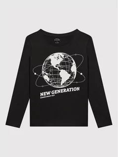 Bluzy dla chłopców - Name it Bluzka 13197728 Czarny Regular Fit - grafika 1