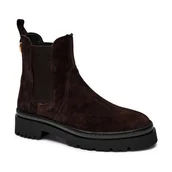 Botki damskie - Gant Skórzane sztyblety Aligrey - miniaturka - grafika 1