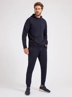 Męskie spodnie dresowe GUESS ALDWIN LONG PANT - Spodnie sportowe męskie - miniaturka - grafika 1