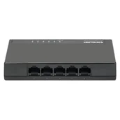 Switche - GIGA 5P RJ45 PLASTIK - miniaturka - grafika 1