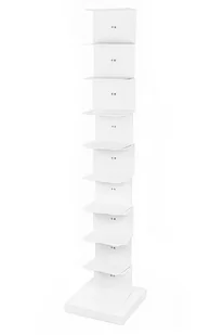 King Home Regał TIER 9 biały KH.41687 - Regały - miniaturka - grafika 1