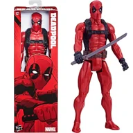 Figurki dla dzieci - Marvel Hasbro Figurka Deadpool 30 cm E2933 X-Men Superbohater - miniaturka - grafika 1