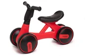 Chodziki - Rowerek Biegowy jeździk melodyjka światełka Rocky czerwony - miniaturka - grafika 1