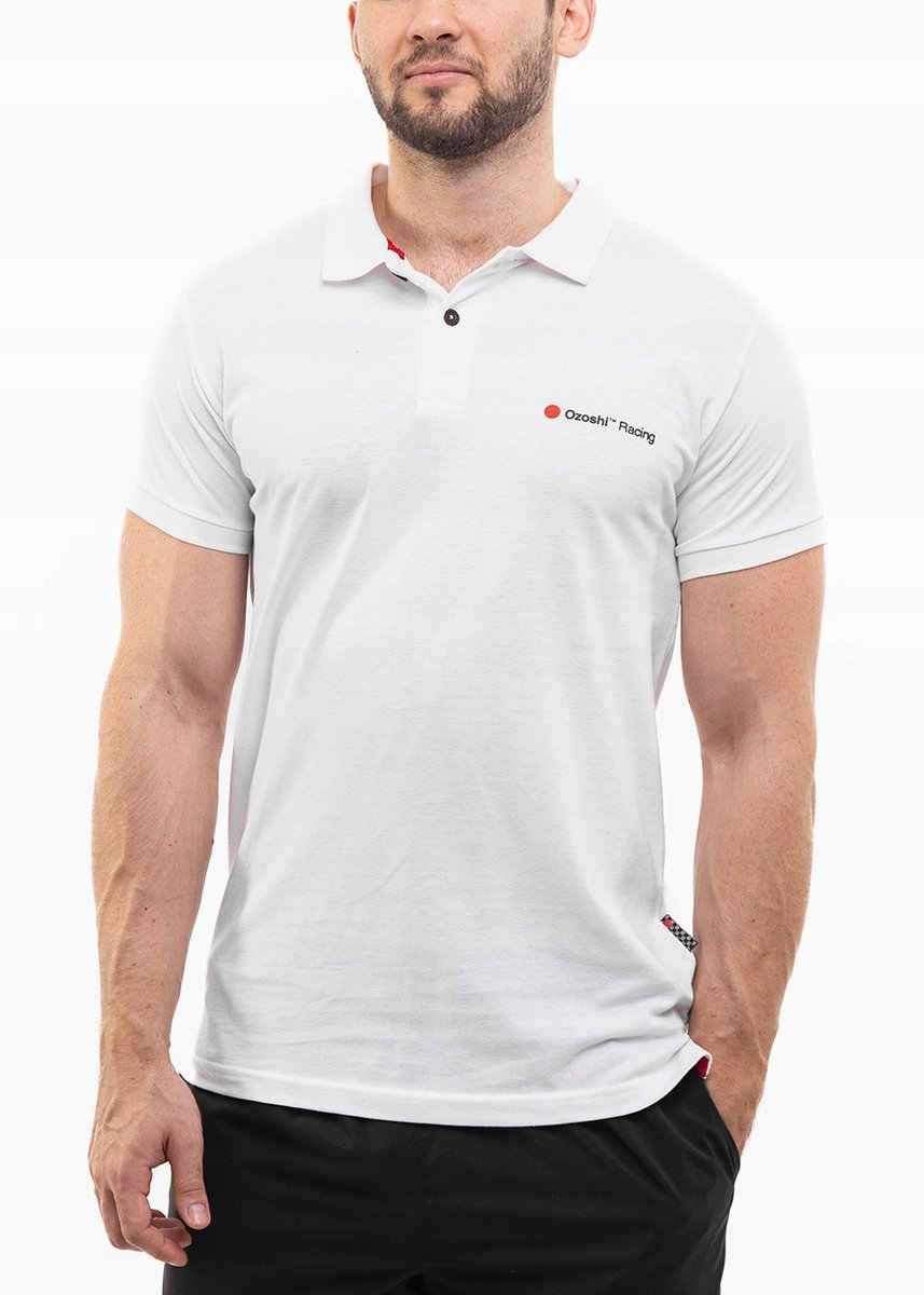 Ozoshi Koszulka męska t-shirt bluzka polo sportowa polówka bawełna roz. M
