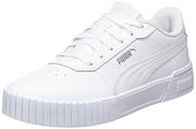 Moda i Uroda OUTLET - PUMA Dziewczęce trampki Carina 2.0 Jr, Puma biała biała Puma Silver, 37 EU - miniaturka - grafika 1