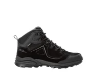 Buty trekkingowe męskie - Męskie buty na wędrówki Jack Wolfskin SUNSET HIKE TEXAPORE MID M black - 39,5 - miniaturka - grafika 1