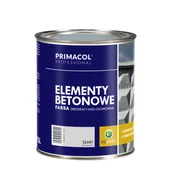 Emalie - Primacol Farba do elementów betonowych szary 0,75 l Professional - miniaturka - grafika 1