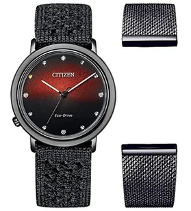 Zegarek Citizen Watch EM1007-47E czarny - Zegarki męskie - miniaturka - grafika 1
