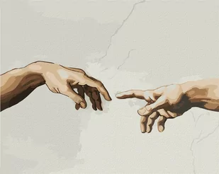 Malowanie po numerach - Stworzenie Adama 40x50 - Ideyka - Malowanie po numerach - miniaturka - grafika 1