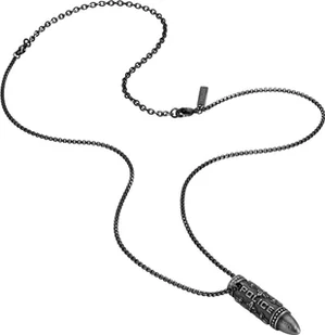 Biżuteria POLICE PJ26283PSE.01. Naszyjnik, Kolor szary. Mężczyzna. - Naszyjniki - miniaturka - grafika 1