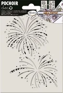 Zabawki kreatywne - Aladine 2 Szablony 10,8x14 Fajerwerki - miniaturka - grafika 1