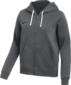 Bluzy damskie - Bluza damska Nike Park 26 Fleece Full-Zip Hoodie ciemnoszara IB1230 063 M - miniaturka - grafika 1