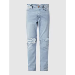 Spodnie męskie - Jeansy o luźnym kroju z bawełny model Chris - Jack & Jones - grafika 1