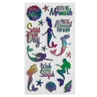 Przybory szkolne - incood. Naklejki syreny 17 szt - miniaturka - grafika 1
