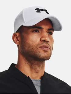 Czapka Under Armour BLITZING CAP Sportowa biała M/L - Czapki damskie - miniaturka - grafika 4