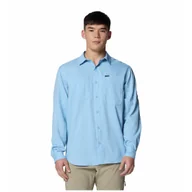 Koszulki sportowe męskie - Koszula męska Columbia Silver Ridge™ Utility Lite Long Sleeve Rozmiar: L / Kolor: jasnoniebieski - miniaturka - grafika 1