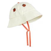 Czapki dla dzieci - Kapelusz MINI RODINI 2526510211 Biały - miniaturka - grafika 1