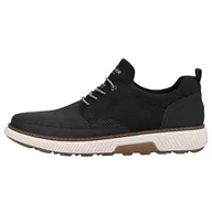 Półbuty męskie - Rieker Męskie buty sznurowane B3354, czarny, 42 EU - miniaturka - grafika 1
