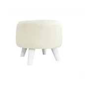 Fotele i pufy dla dzieci - Pufa POLA MG50 kremowa/biała - POLECA nas aż 98% klientów - ZAMÓW (91 822 80 56) - miniaturka - grafika 1