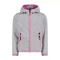 Kurtki i płaszcze dla dziewczynek - CMP Kurtka Knit-tech Dziecięca Z Kapturem Stałym - 3h19825 Kurtka Knit-Tech dla dzieci ze stałym kapturem Unisex - Dzieci i młodzież - miniaturka - grafika 1