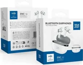 Ładowarki samochodowe - Słuchawki Blue Star Blue Star słuchawki bezprzewodowe stereo TWS AC20C z funcją ENC białe - miniaturka - grafika 1