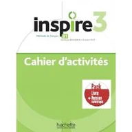 Książki do nauki języka francuskiego - Inspire 3. Ćwiczenia + Kod (ćwiczenia online) - miniaturka - grafika 1