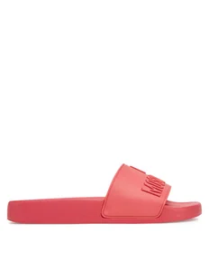 LOVE MOSCHINO Klapki JA28052G1MI15502 Koralowy - Klapki i japonki damskie - miniaturka - grafika 1