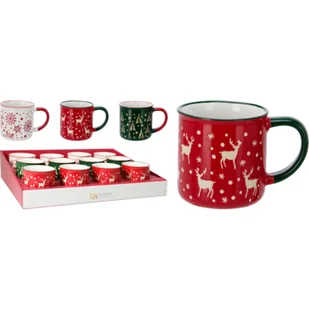 Kubek świąteczny 250 ml mix kolorów 1 szt. - Kubki - miniaturka - grafika 1