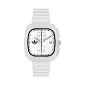 Zegarki męskie - Zegarek adidas Retro Wave Two Chrono AOSY24532 Biały - miniaturka - grafika 1