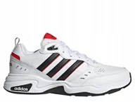 Buty sportowe męskie - Buty męskie adidas Strutter Białe skóra EG2655 46 2/3 - miniaturka - grafika 1