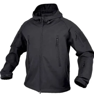 Texar - Softshell Falcon czarny  3XL - Odzież taktyczna i umundurowanie - miniaturka - grafika 1