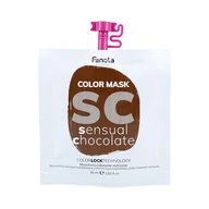 Maski do włosów - Fanola Fanola Color Maska Chocolate CZEKOLADA 30 ml 1151568 - miniaturka - grafika 1