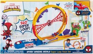SPIDEY AMAZING FRIENDS Niesamowity ZESTAW Torów SUPER Loop Metals + AUTKO - Zabawki konstrukcyjne SPIDEY AMAZING FRIENDS Niesamowity ZESTAW Torów SUPER Loop Metals + AUTKO - Zabawki konstrukcyjne - miniaturka - grafika 1