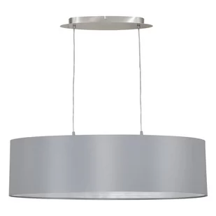 Eglo LAMPA wisząca MASERLO 31612 Abażurowa OPRAWA ZWIS nad stół do jadalni IP20 - Lampy sufitowe - miniaturka - grafika 1