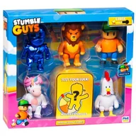 Figurki dla dzieci - Stumble Guys Mini Action Figures 6 Pack Deluxe Box A - miniaturka - grafika 1
