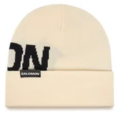 Czapki narciarskie - Czapka Salomon Hermitage LC2630200 Écru - miniaturka - grafika 1