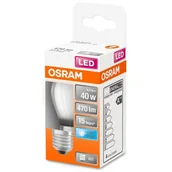 Żarówki LED - Żarówka LED OSRAM BASE CL P GL FR 40 NON-DIM 4W E27 - miniaturka - grafika 1