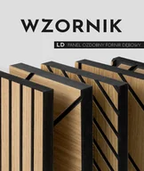 Panele ścienne i boazeria - Wzornik LD - panel frezowany MDF - miniaturka - grafika 1