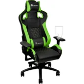 Fotele gamingowe - THERMALTAKE Ttesports GT-Fit 100 green (GC-GTF-BGMFDL-01) - miniaturka - grafika 1