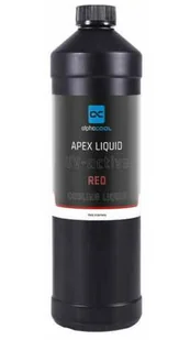 Alphacool Apex Liquid UV-aktiv Red - 1l - Chłodzenie wodne - miniaturka - grafika 1