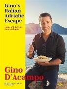 Obcojęzyczne książki kulinarne - Gino D'Acampo Ginos Italian Adriatic Escape - miniaturka - grafika 1