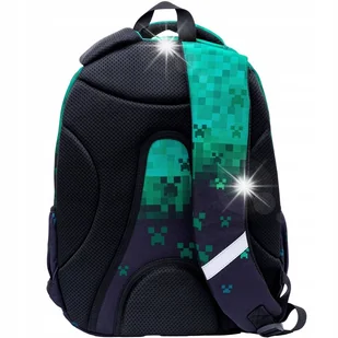 PLECAK SZKOLNY MŁODZIEŻOWY CZARNY DLA CHŁOPCA GRACZA GAMER PIKSELE - Plecaki szkolne i tornistry PLECAK SZKOLNY MŁODZIEŻOWY CZARNY DLA CHŁOPCA GRACZA GAMER PIKSELE - Plecaki szkolne i tornistry - miniaturka - grafika 1